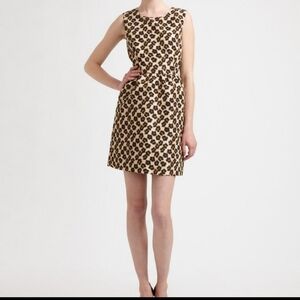 RED VALENTINO animal print sleeveless dress